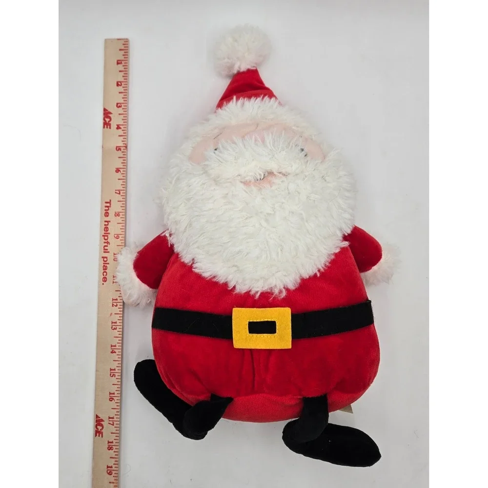 DD Traders Santa Claus Plush Toy Red Green White Christmas‎ Holiday Gift